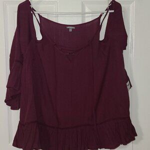 Charlotte Russe Beach Traveler top